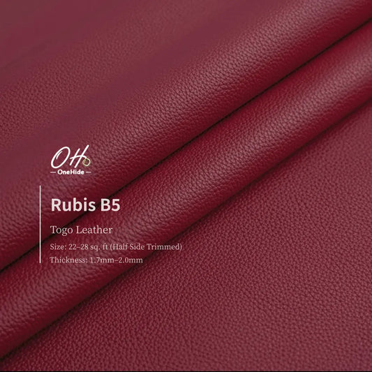 G015 Rubis B5 Togo Leather