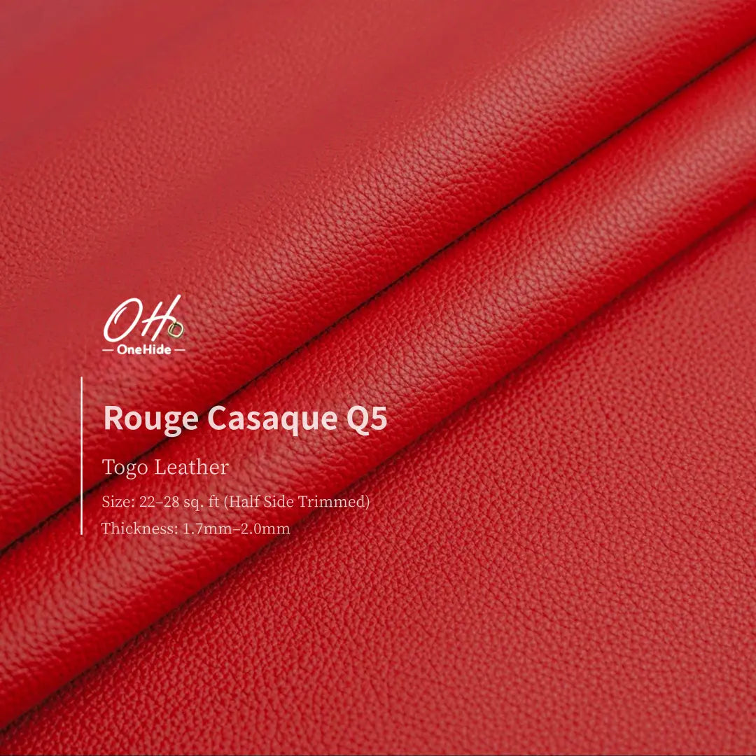 G016 Rouge Casaque Q5 Togo Leather