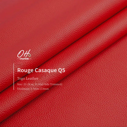 G016 Rouge Casaque Q5 Togo Leather