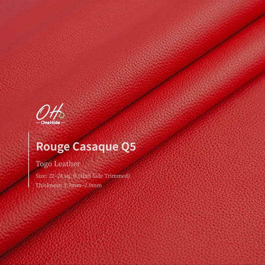 G016 Rouge Casaque Q5 Togo Leather