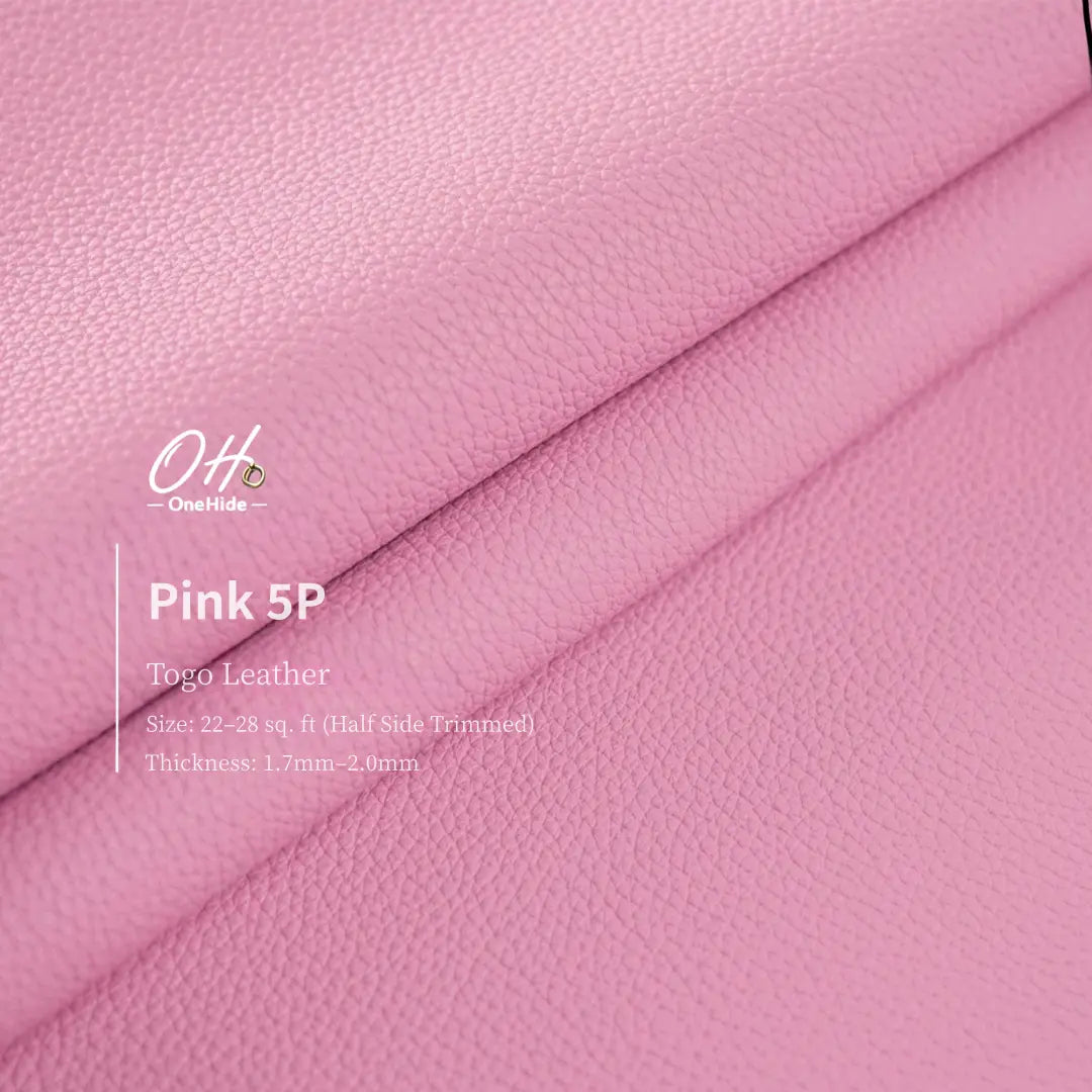 G021 Pink 5P Togo Leather
