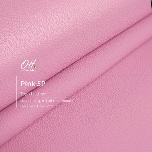 G021 Pink 5P Togo Leather