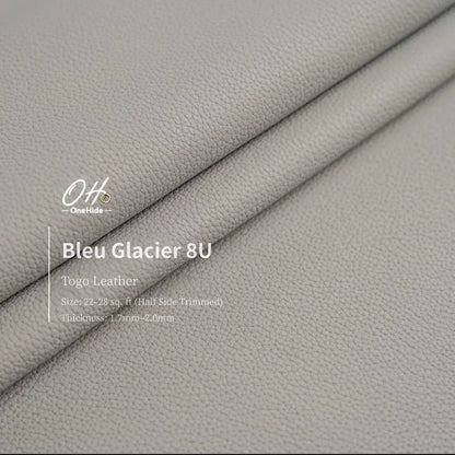 G037 Bleu Glacier 8U Togo Leather