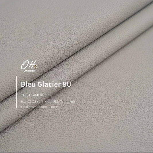 G037 Bleu Glacier 8U Togo Leather