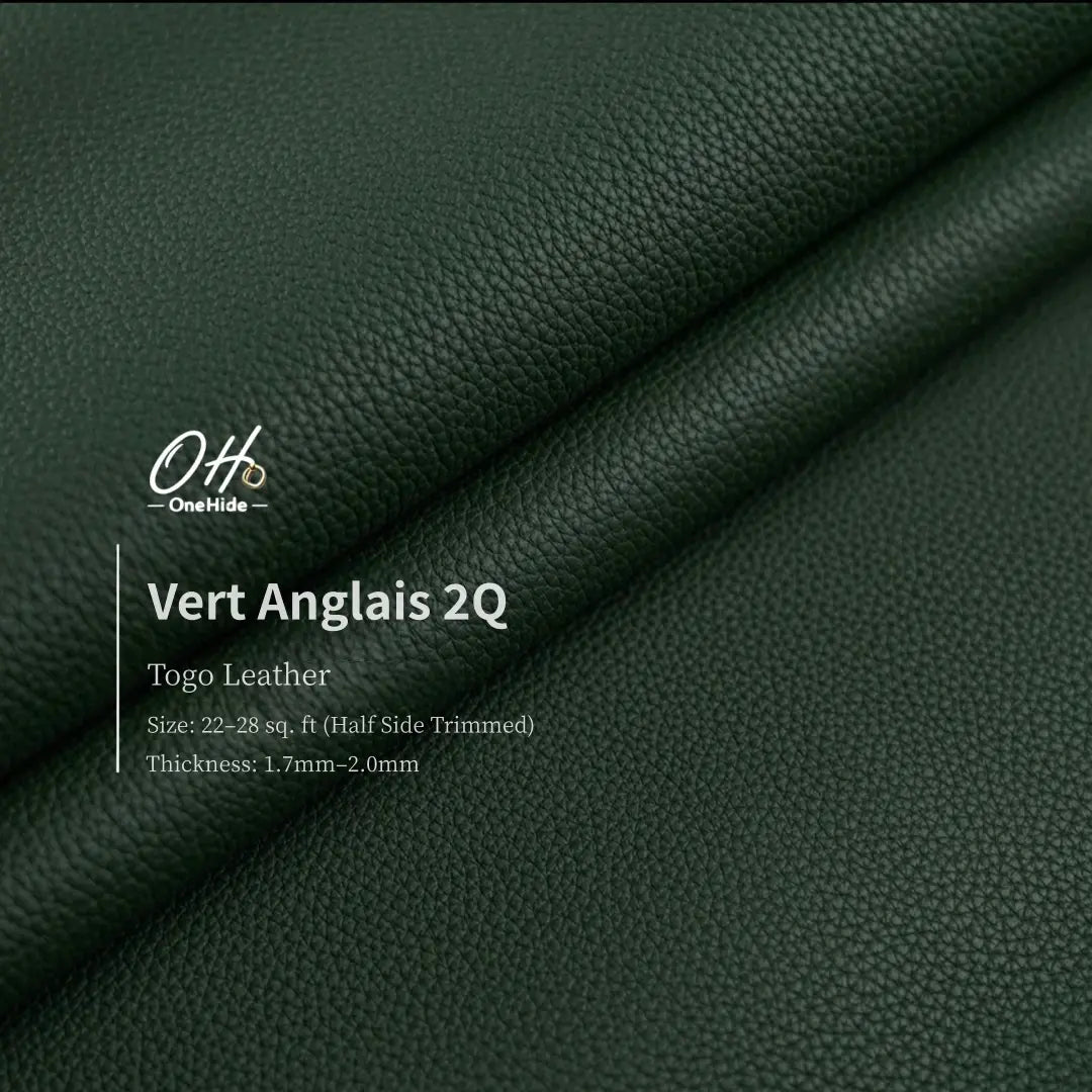 G042 Vert Anglais 2Q Togo Leather