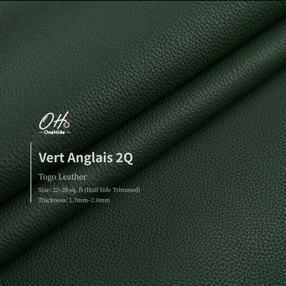 G042 Vert Anglais 2Q Togo Leather