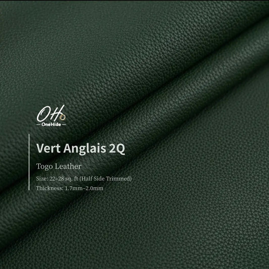 G042 Vert Anglais 2Q Togo Leather