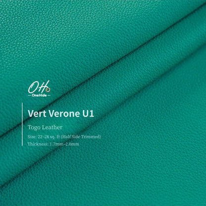 G048 Vert Verone U1 Togo Leather