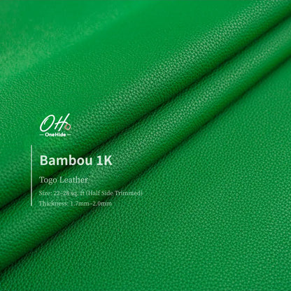 G049 Bambou 1K Togo Leather