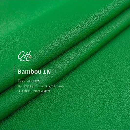G049 Bambou 1K Togo Leather
