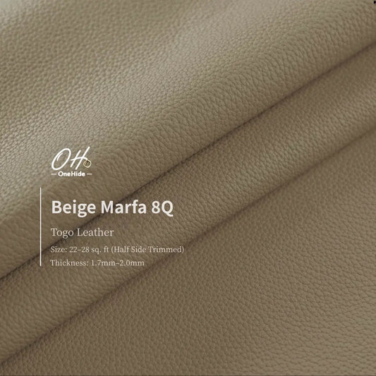 G058 Beige Marfa 8Q Togo Leather