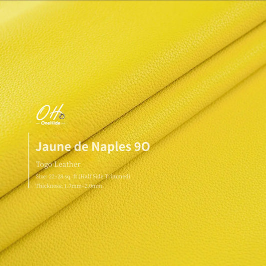 G061 Jaune de Naples 9O Togo Leather