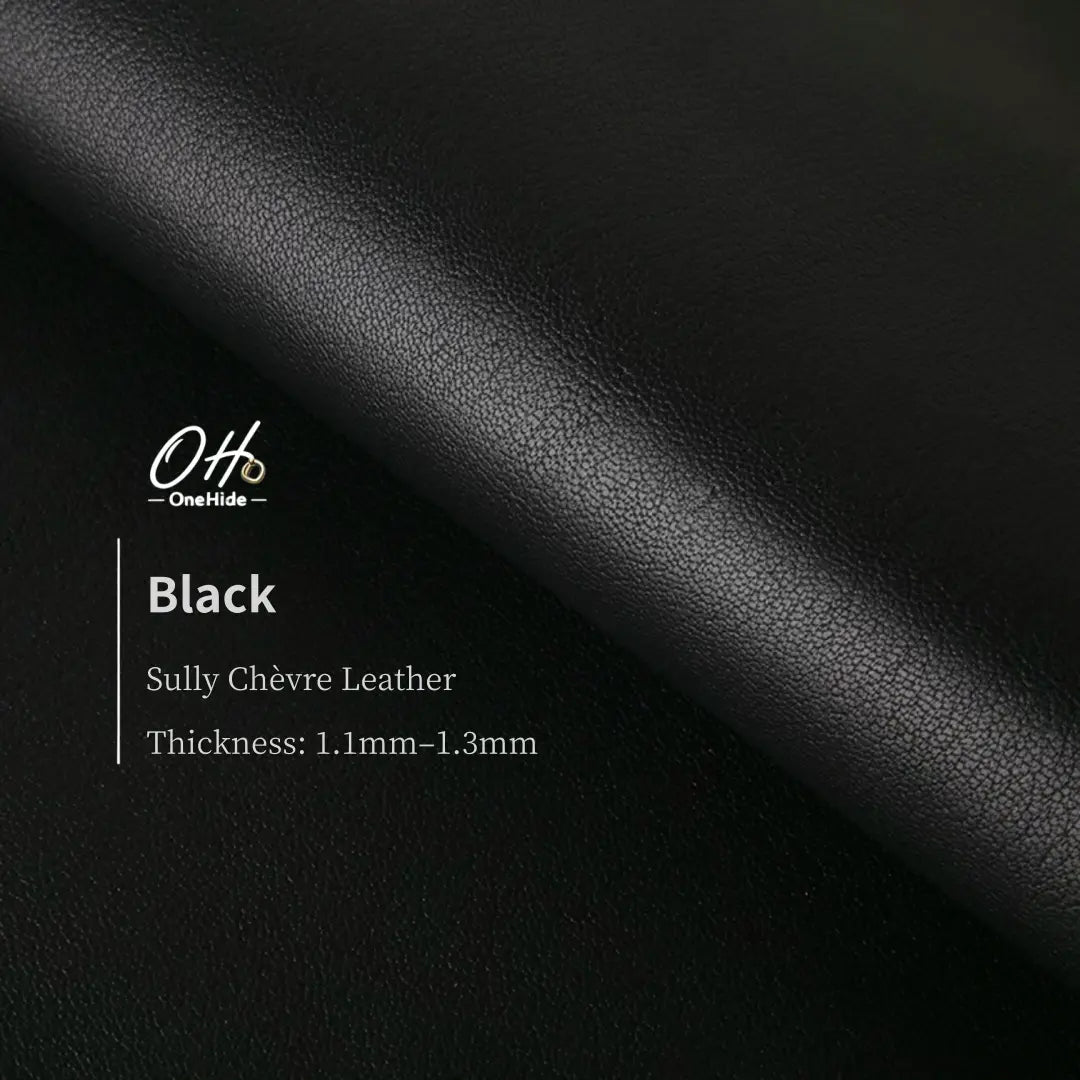S001 Black French Alran Sully Leather