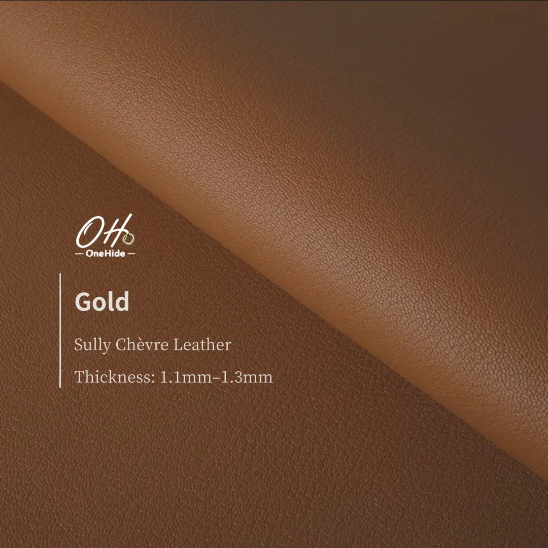 S003 Gold French Alran Sully Leather