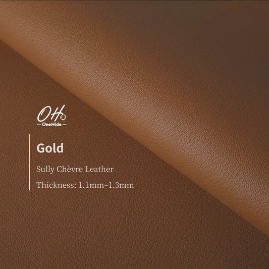 S003 Gold French Alran Sully Leather