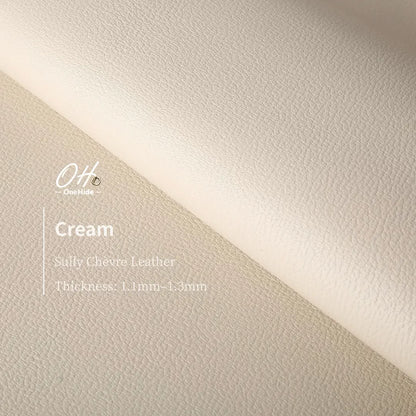 S004 Cream French Alran Sully Leather