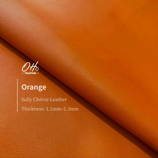 S005 Orange French Alran Sully Leather