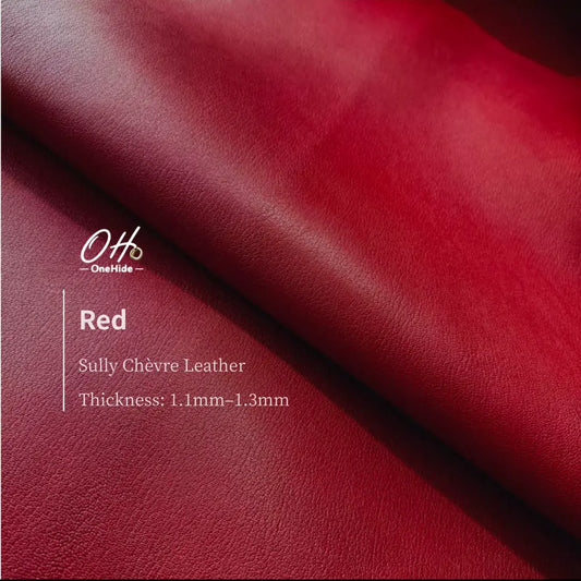 S006 Red French Alran Sully Leather