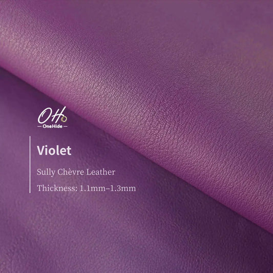 S009 Violet French Alran Sully Leather