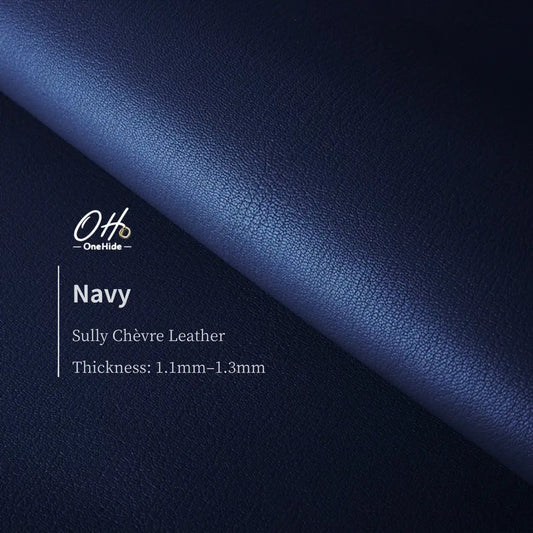 S013 Navy Green French Alran Sully Leather