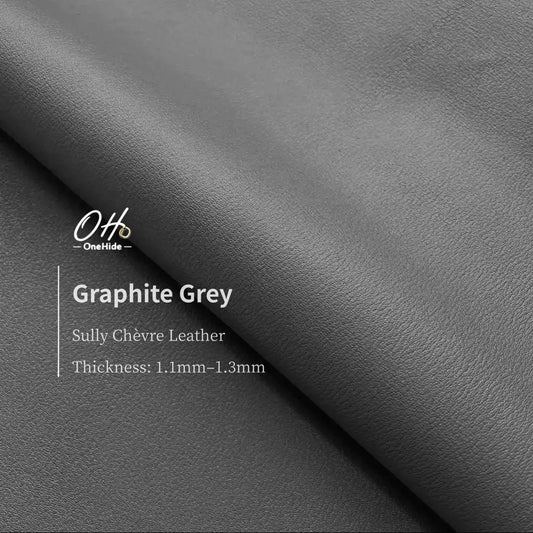 S015 Graphite Grey France Green French Alran Sully Leather