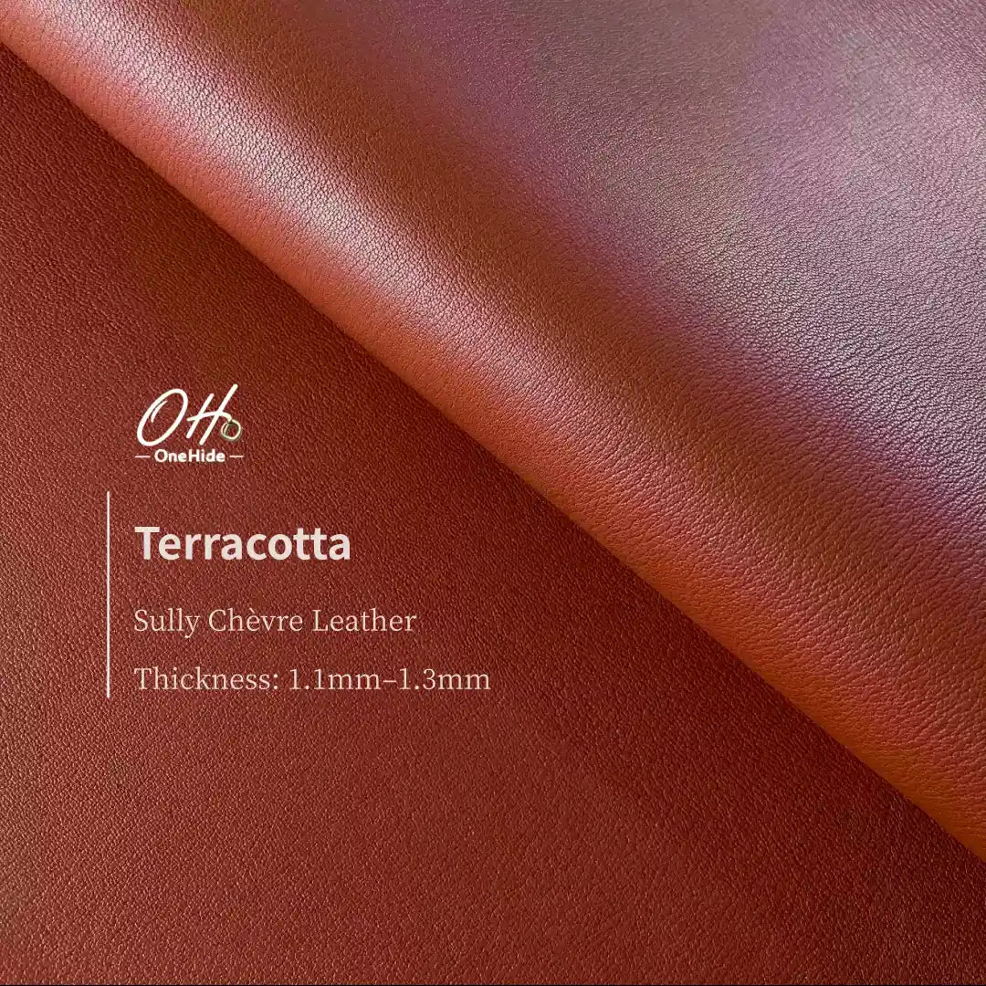 S016  Terracotta French Alran Sully Leather