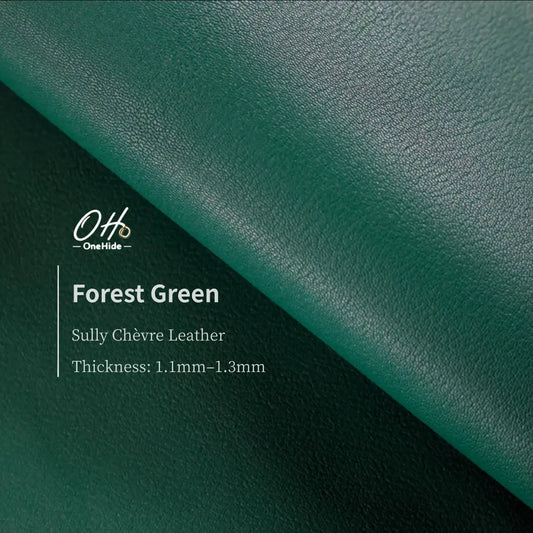 S020  Forest Green French Alran Sully Leather