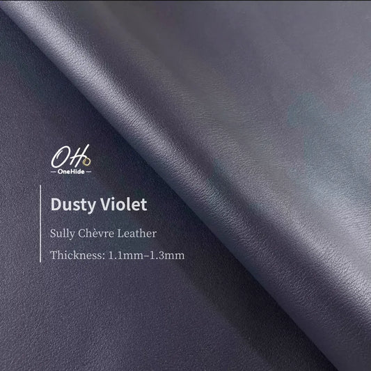 S021  Dusty Violet French Alran Sully Leather