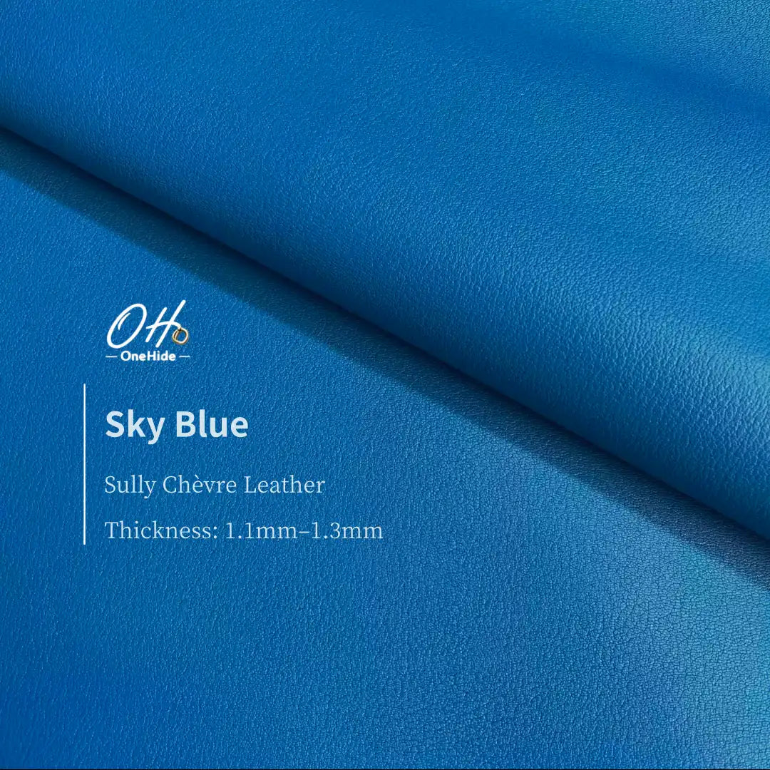 S023 Sky Blue French Alran Sully Leather