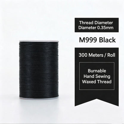Hot Sale Round Waxed Thread 0.35/0.45/0.55mm