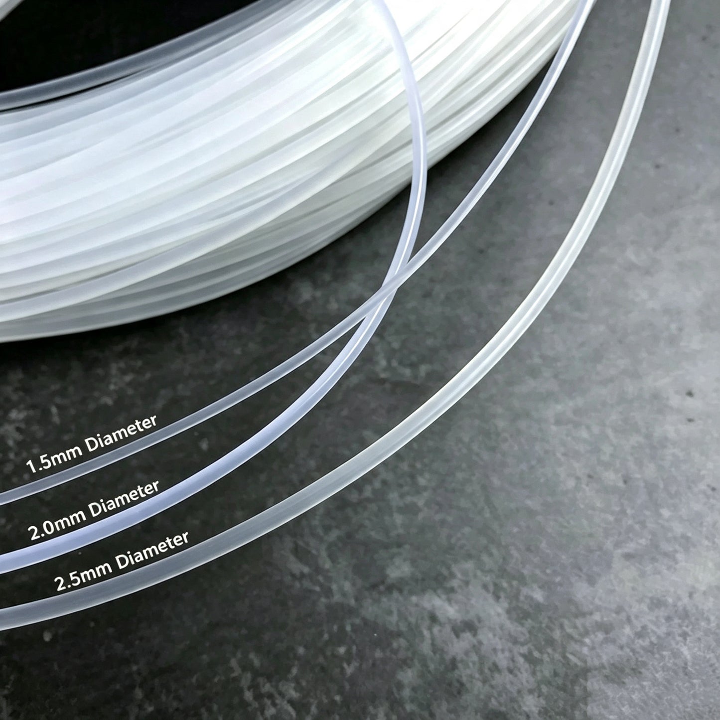 1372 Piping Inner Core, Plastic Edge Bone for Leathercraft