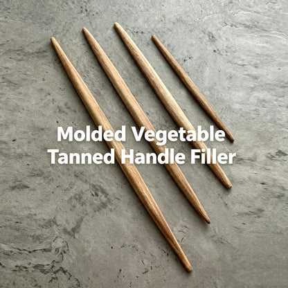1373 Molded Vegetable Tanned Handle Filler