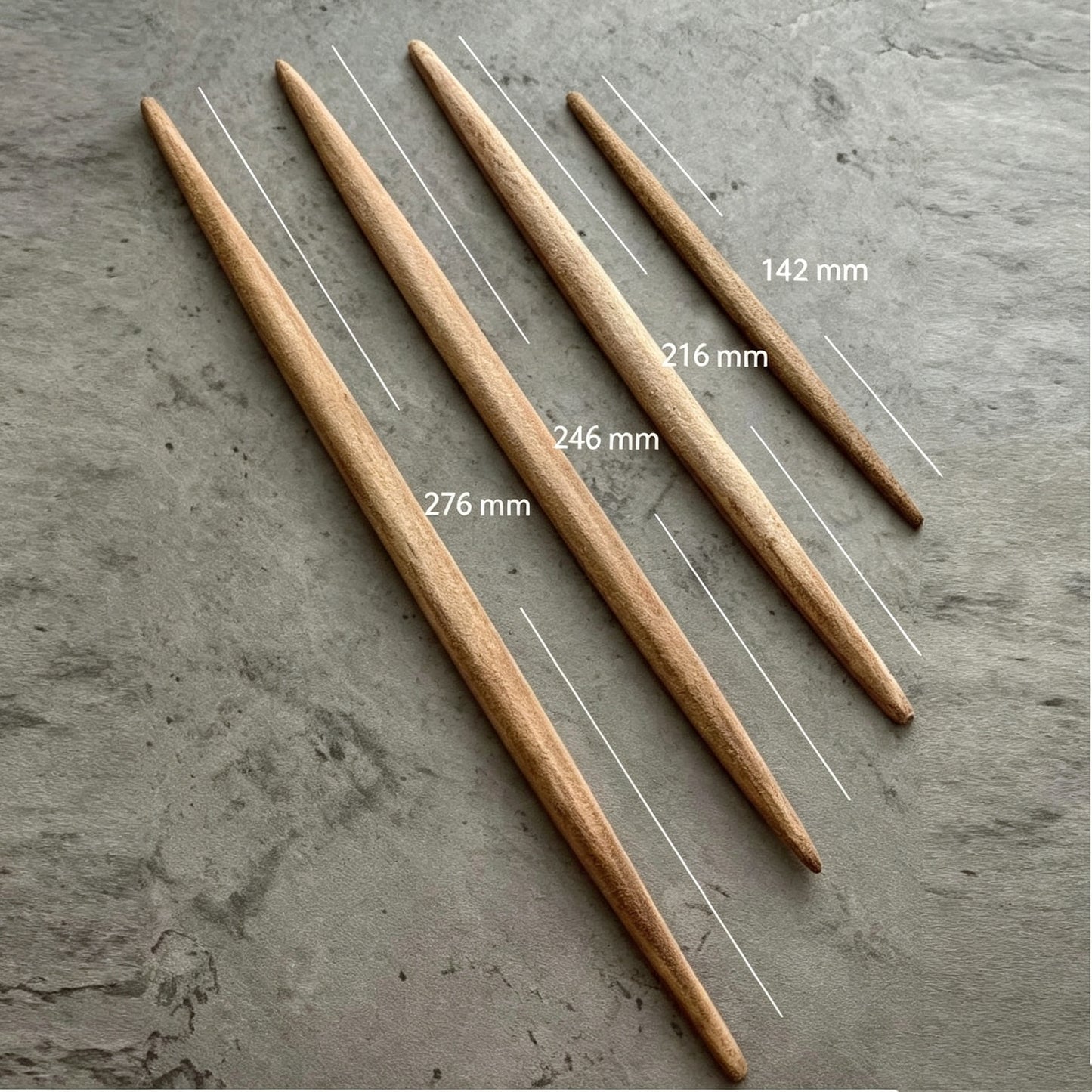 1373 Molded Vegetable Tanned Handle Filler