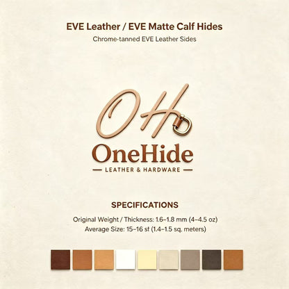 E003 Orange Carame 1 EVE Leather