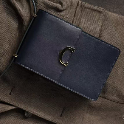 B015 Bleu Nuit Boite(Box Calf) Leather