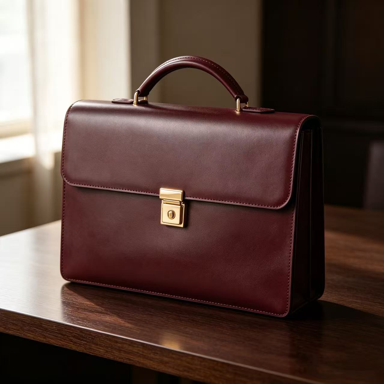 B007 Rubis B5 Boite(Box Calf) Leather