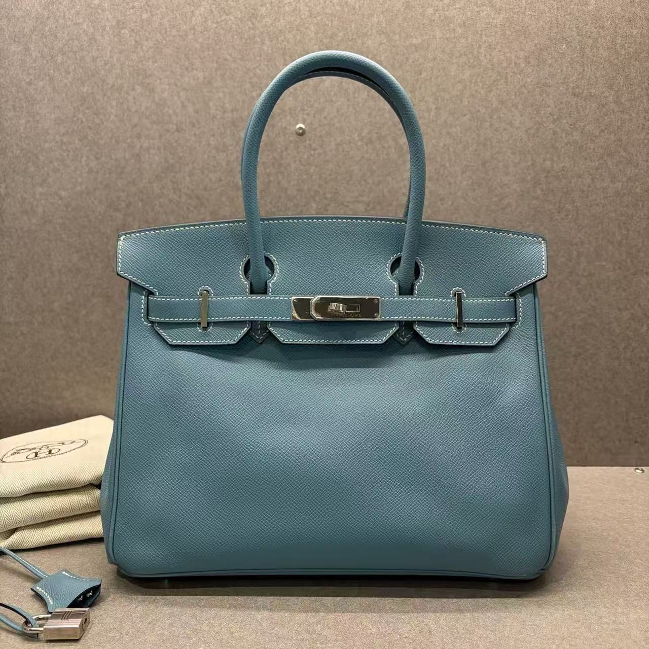 P053 Bleu Jean 75 EP Leather