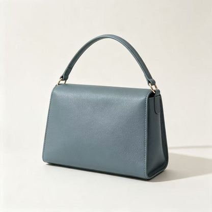 S024 Dusty Blue French Alran Sully Leather