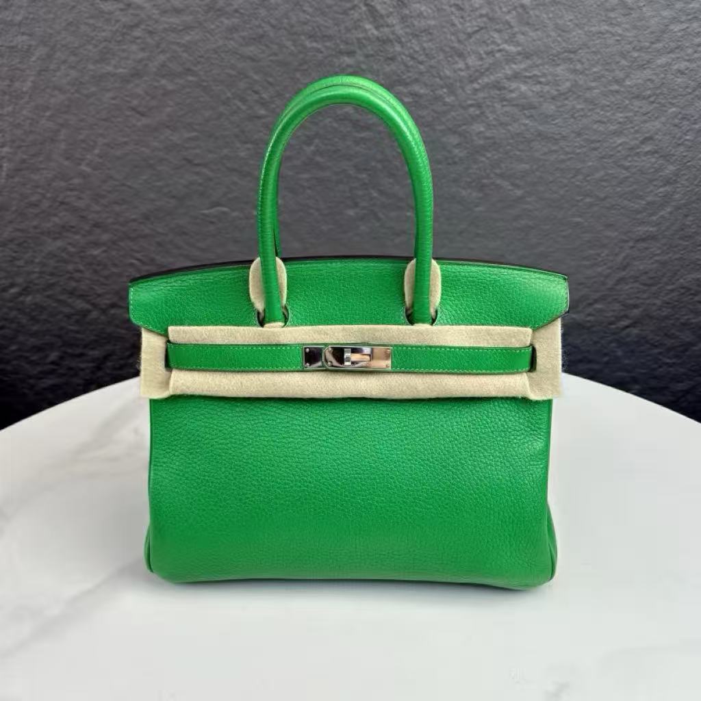 G049 Bambou 1K Togo Leather
