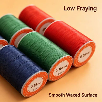 Hot Sale Round Waxed Thread 0.35/0.45/0.55mm