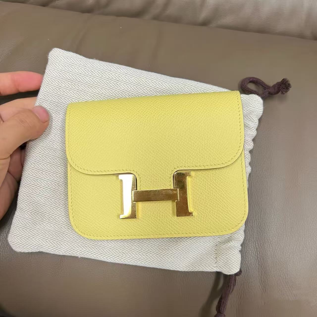 P036 Jaune Poussin 1Z EP Leather