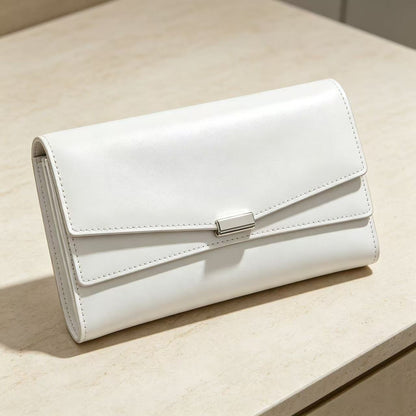 B004 Blanc 01 Boite(Box Calf) Leather