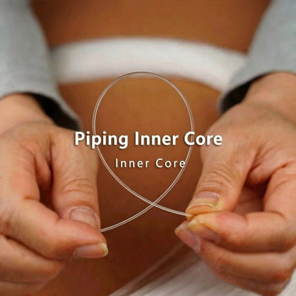 1372 Piping Inner Core, Plastic Edge Bone for Leathercraft