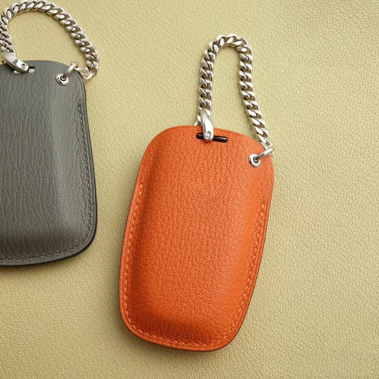 S005 Orange French Alran Sully Leather