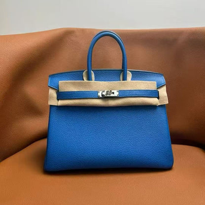 G034 Bleu Hydra T7 Togo Leather