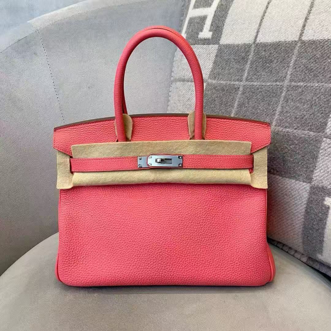 G018 Rose Azalee 8W Togo Leather