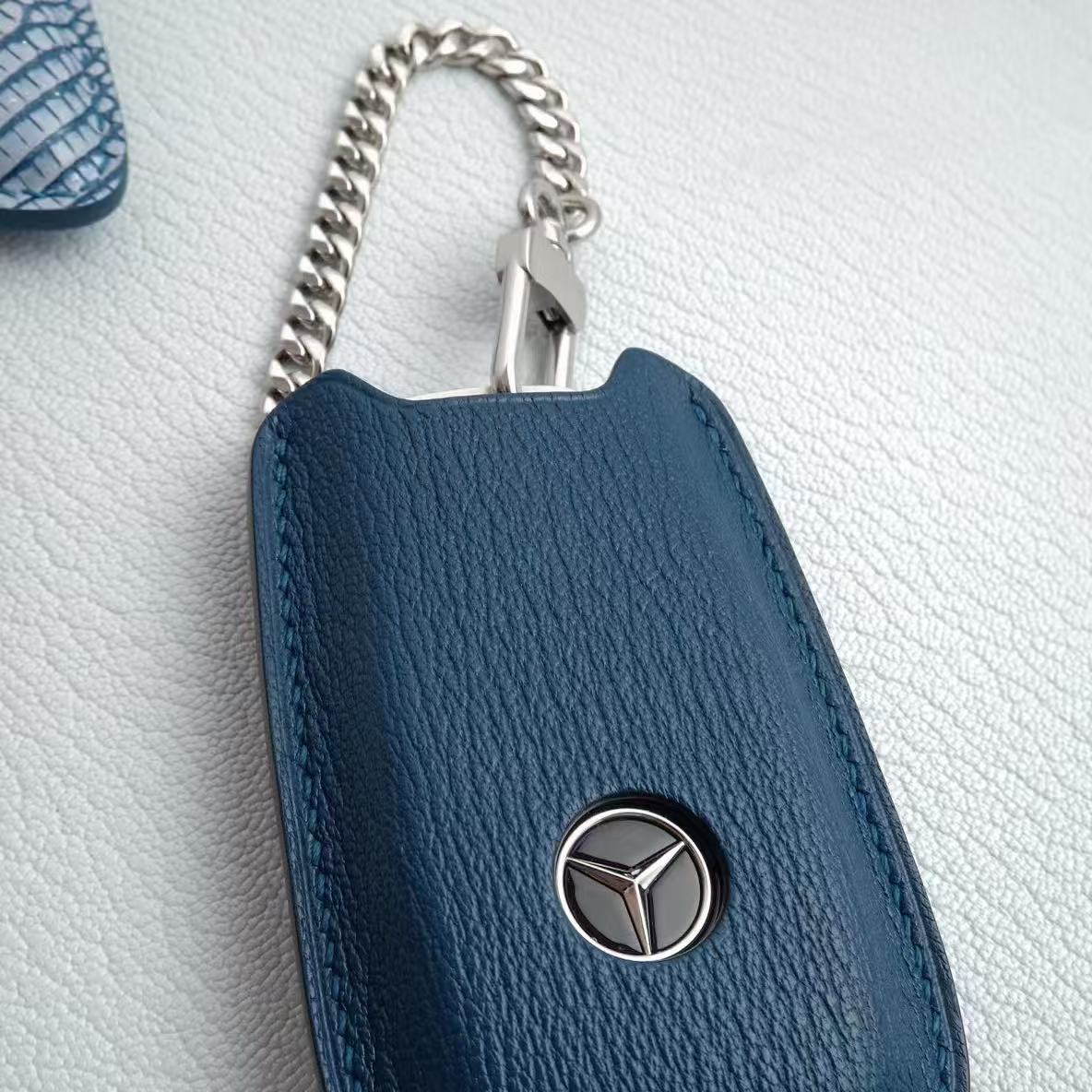 S013 Navy Green French Alran Sully Leather