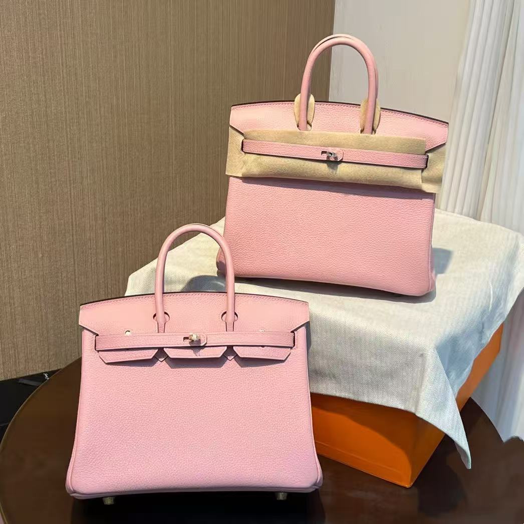 G019 Rose Sakura 3Q Togo Leather