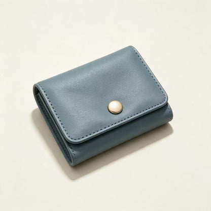 S024 Dusty Blue French Alran Sully Leather