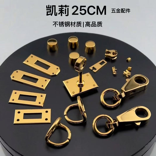 1350 Handbag Hardware Kit,Gold/silver,Three sizes